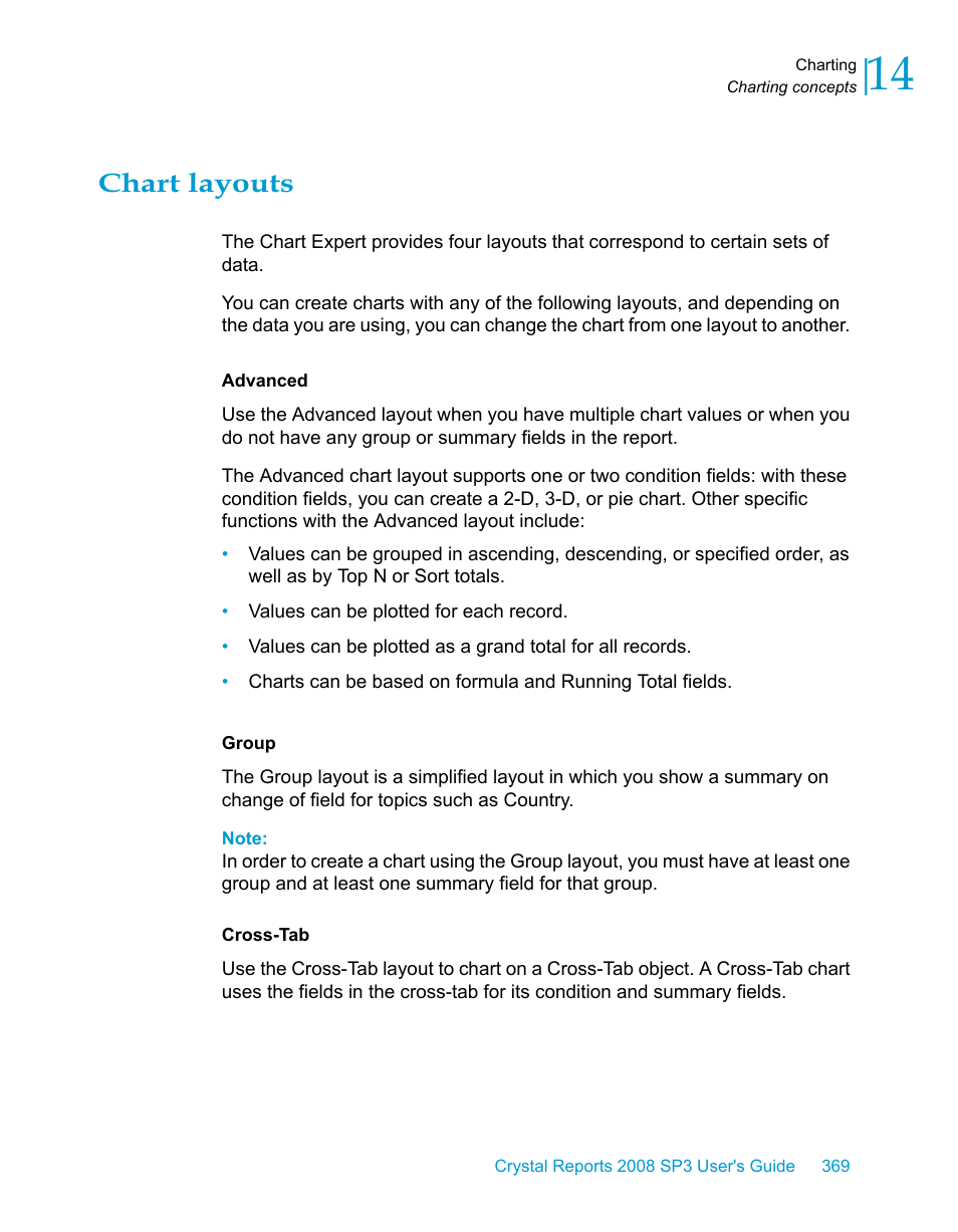 Chart layouts | HP Intelligent Management Center Standard Software Platform User Manual | Page 369 / 814