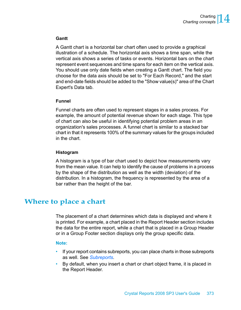 Where to place a chart | HP Intelligent Management Center Standard Software Platform User Manual | Page 373 / 814