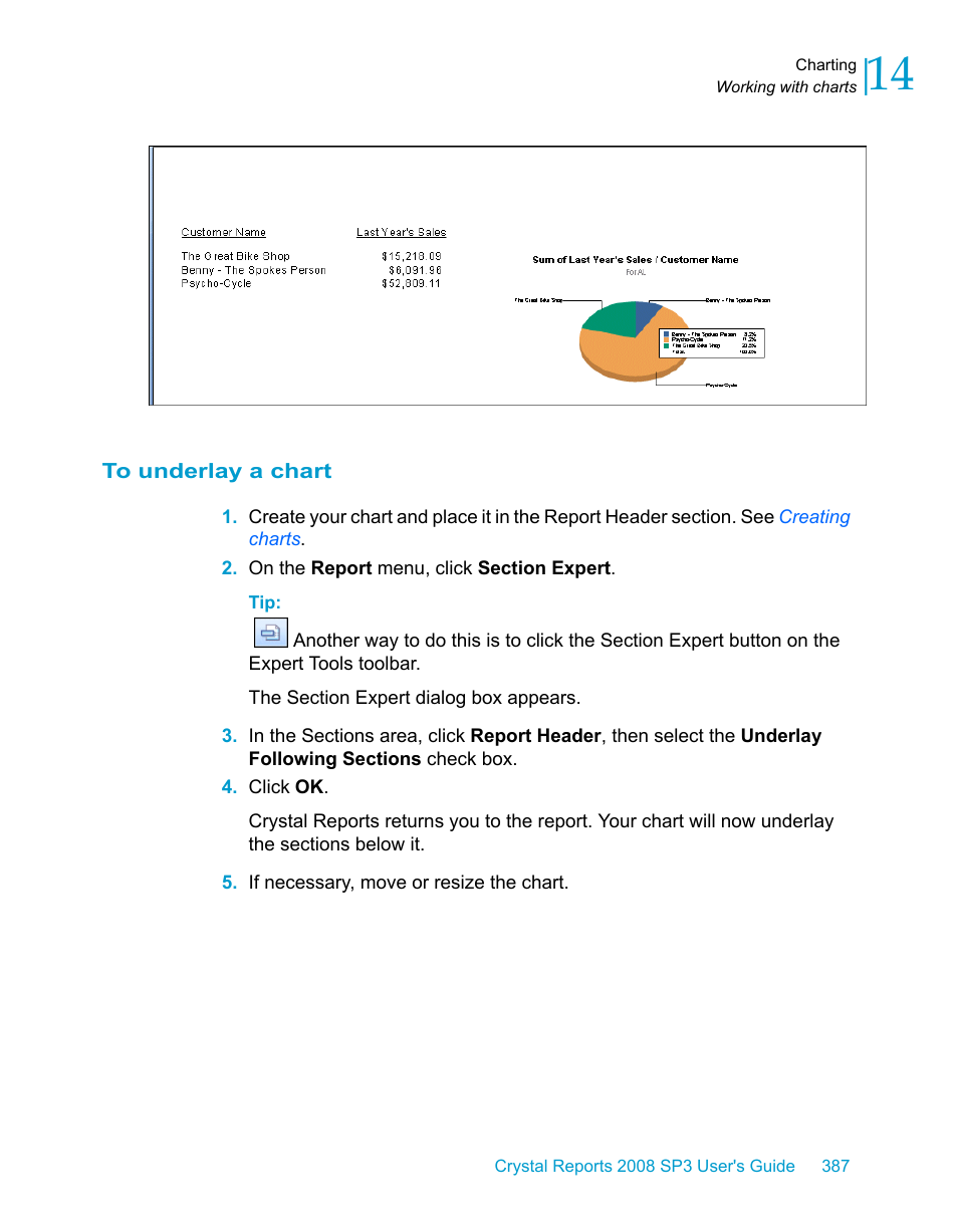 To underlay a chart | HP Intelligent Management Center Standard Software Platform User Manual | Page 387 / 814