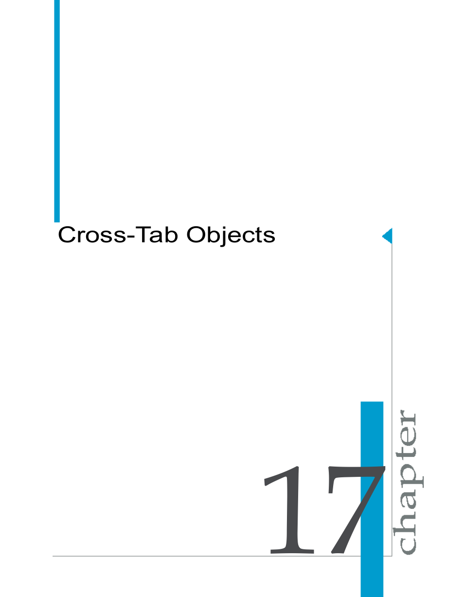 Cross-tab objects, Chapter 17 | HP Intelligent Management Center Standard Software Platform User Manual | Page 429 / 814