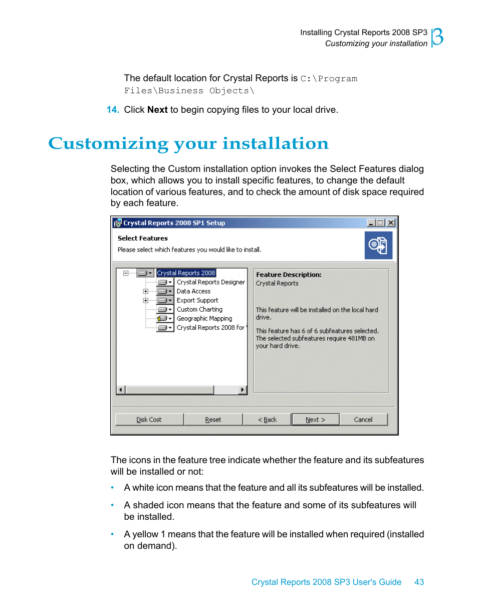 Customizing your installation | HP Intelligent Management Center Standard Software Platform User Manual | Page 43 / 814