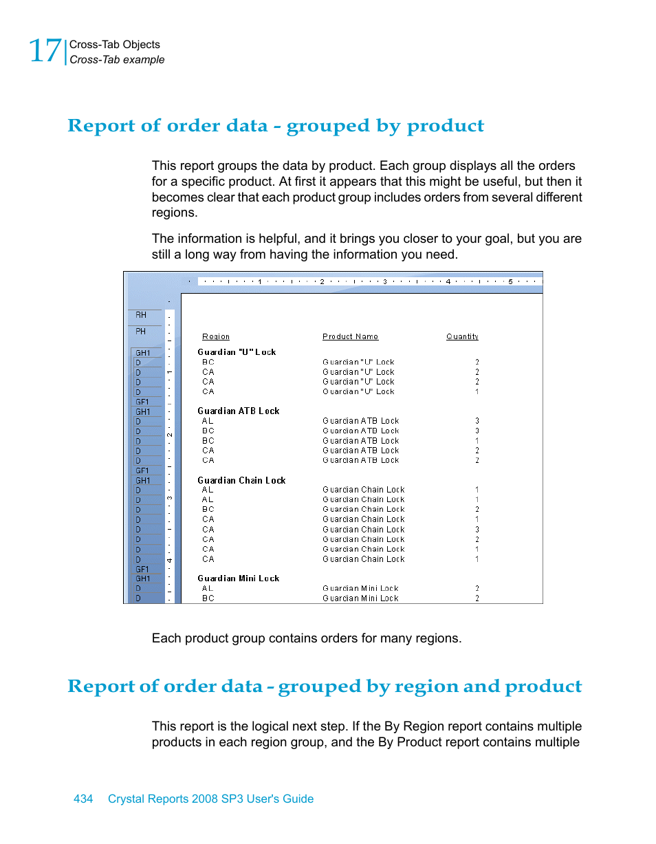 Report of order data - grouped by product | HP Intelligent Management Center Standard Software Platform User Manual | Page 434 / 814