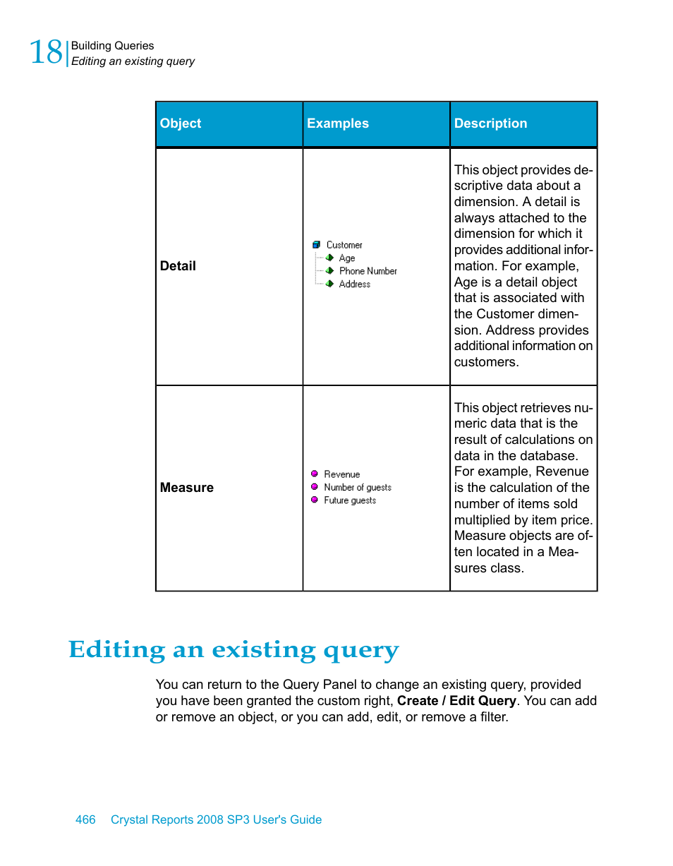 Editing an existing query | HP Intelligent Management Center Standard Software Platform User Manual | Page 466 / 814