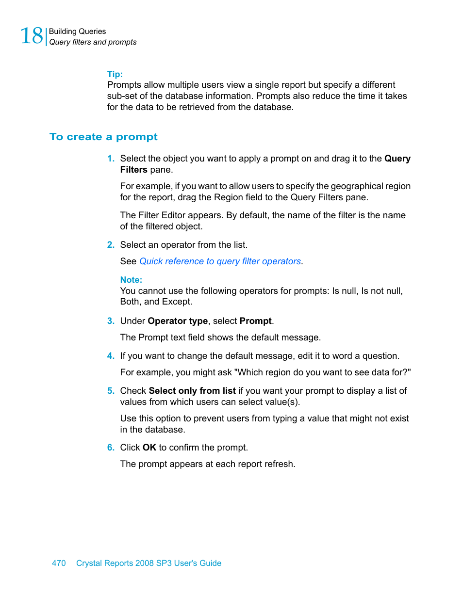 To create a prompt | HP Intelligent Management Center Standard Software Platform User Manual | Page 470 / 814