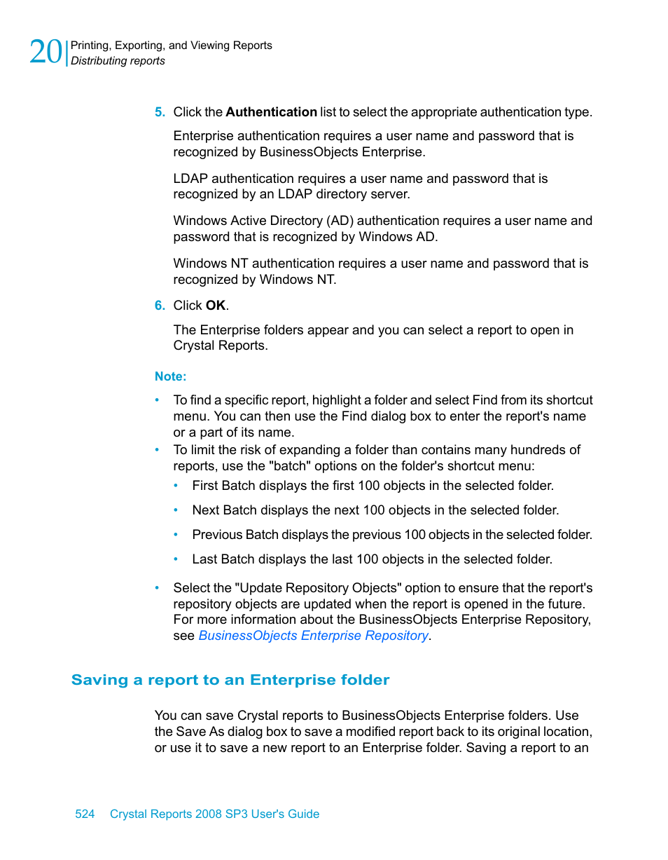 Saving a report to an enterprise folder | HP Intelligent Management Center Standard Software Platform User Manual | Page 524 / 814