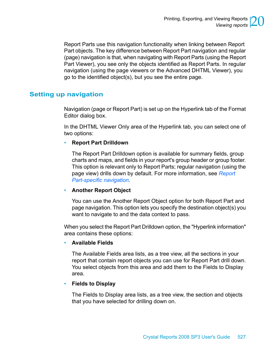 Setting up navigation | HP Intelligent Management Center Standard Software Platform User Manual | Page 527 / 814