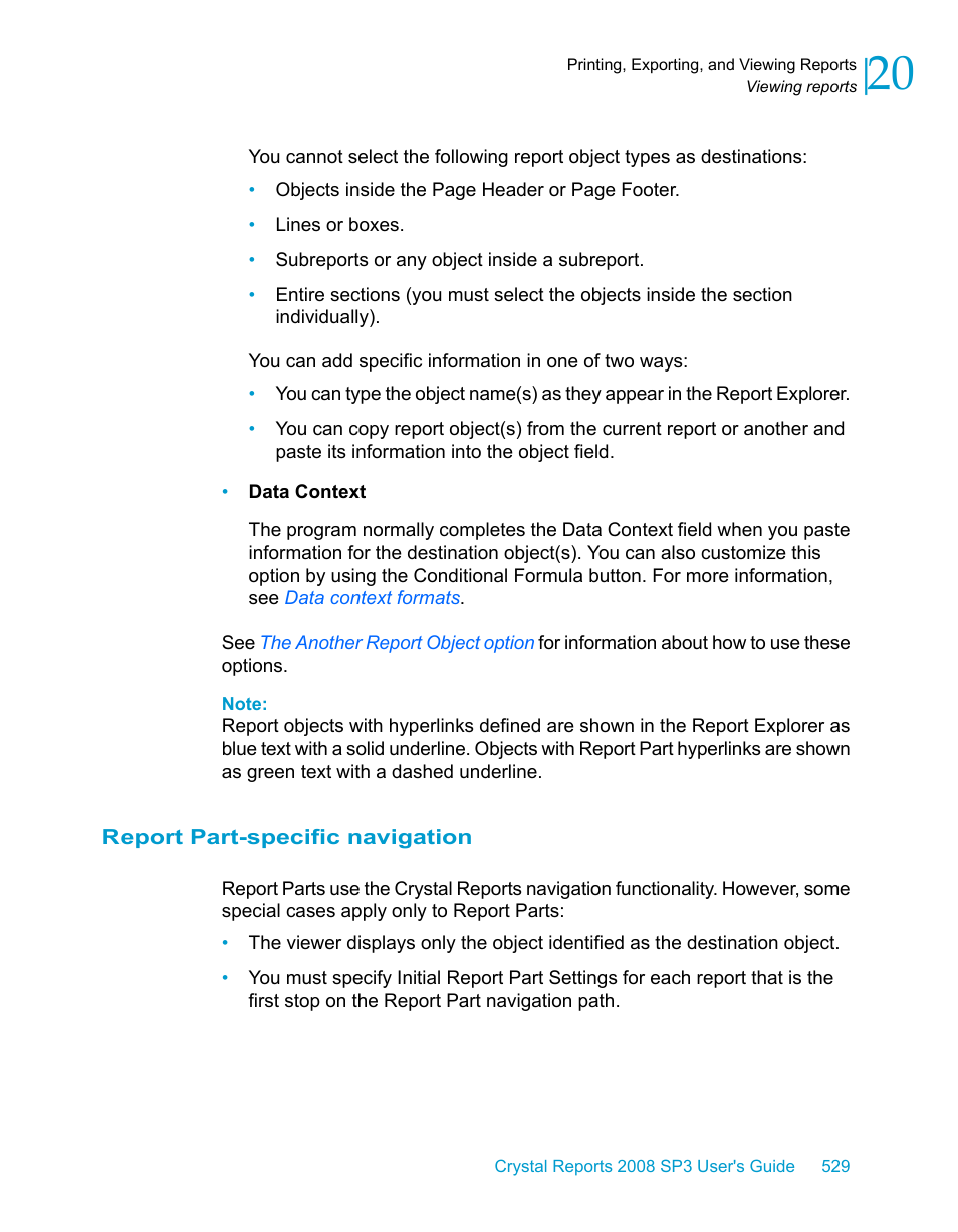 Report part-specific navigation | HP Intelligent Management Center Standard Software Platform User Manual | Page 529 / 814