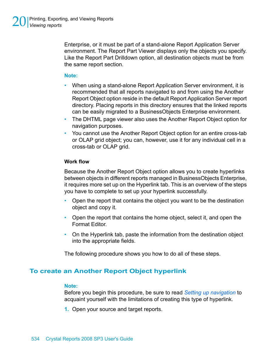 To create an another report object hyperlink | HP Intelligent Management Center Standard Software Platform User Manual | Page 534 / 814