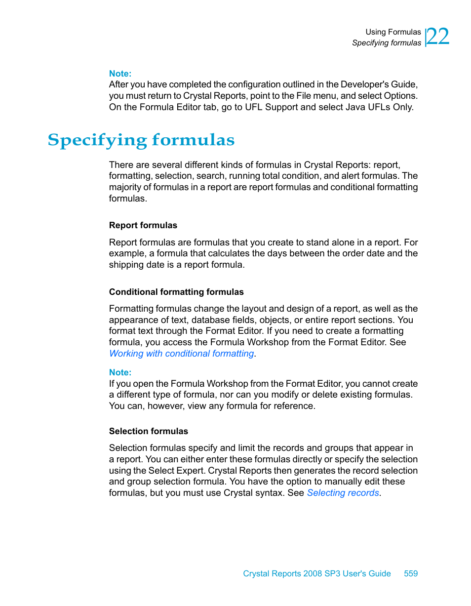 Specifying formulas | HP Intelligent Management Center Standard Software Platform User Manual | Page 559 / 814