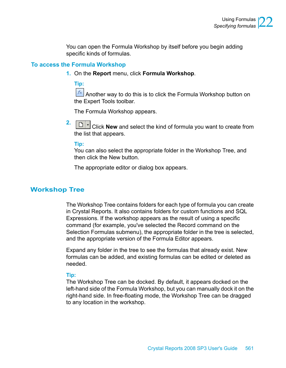 To access the formula workshop, Workshop tree | HP Intelligent Management Center Standard Software Platform User Manual | Page 561 / 814