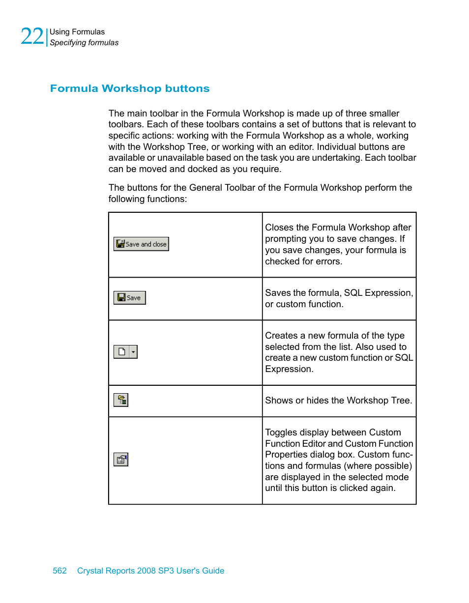 Formula workshop buttons | HP Intelligent Management Center Standard Software Platform User Manual | Page 562 / 814