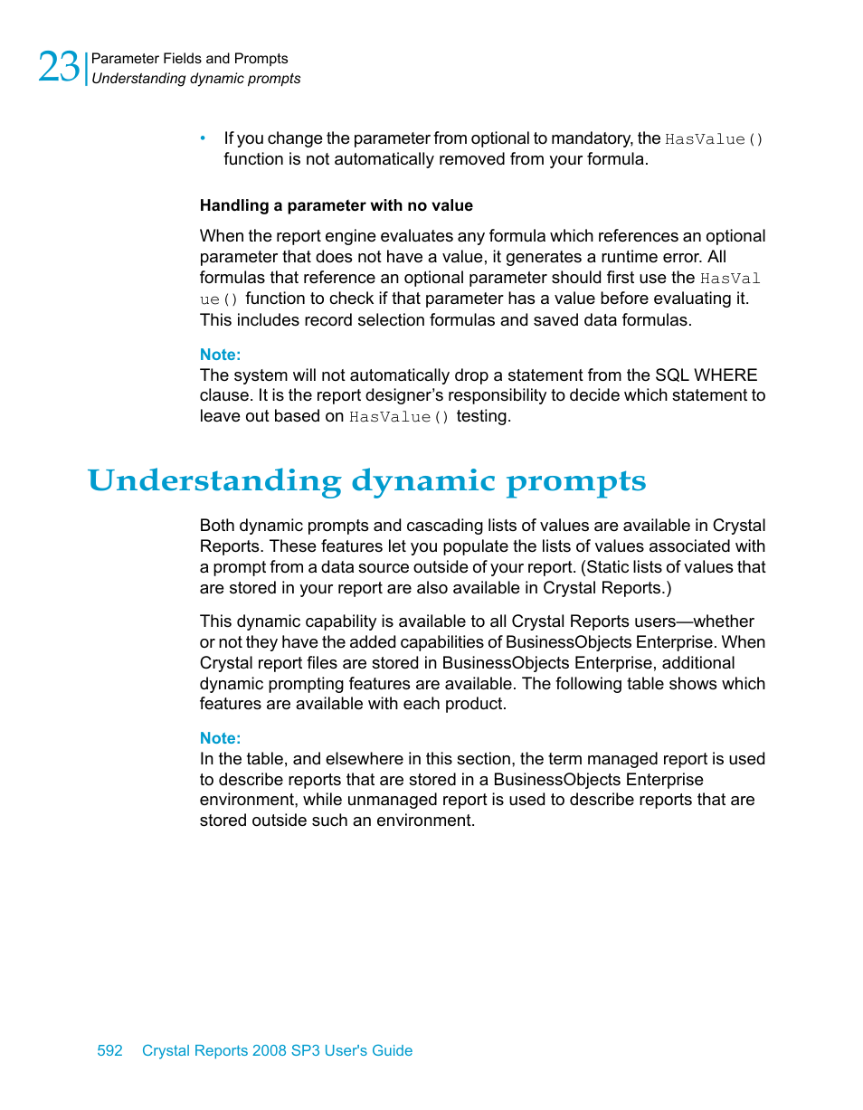 Understanding dynamic prompts | HP Intelligent Management Center Standard Software Platform User Manual | Page 592 / 814