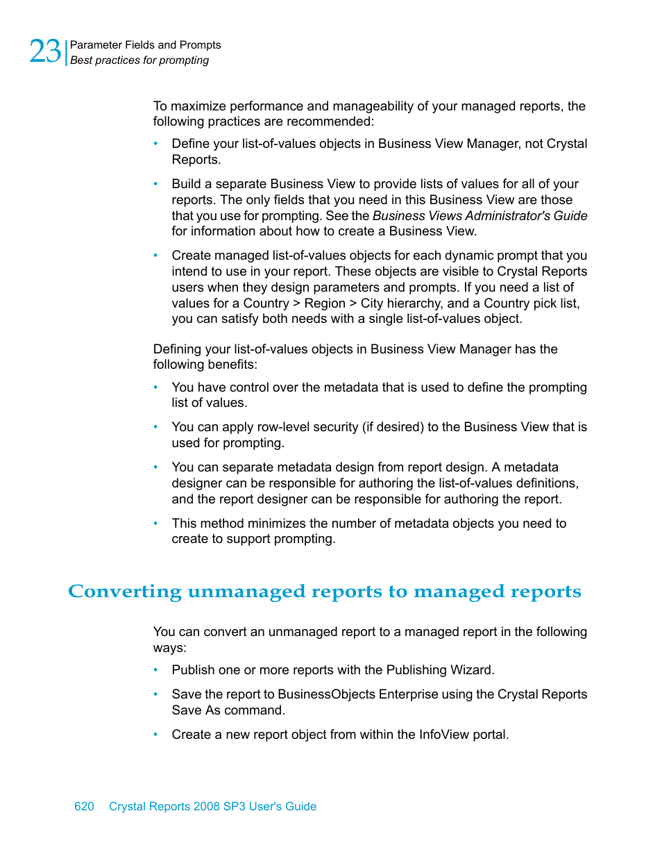 Converting unmanaged reports to managed reports | HP Intelligent Management Center Standard Software Platform User Manual | Page 620 / 814