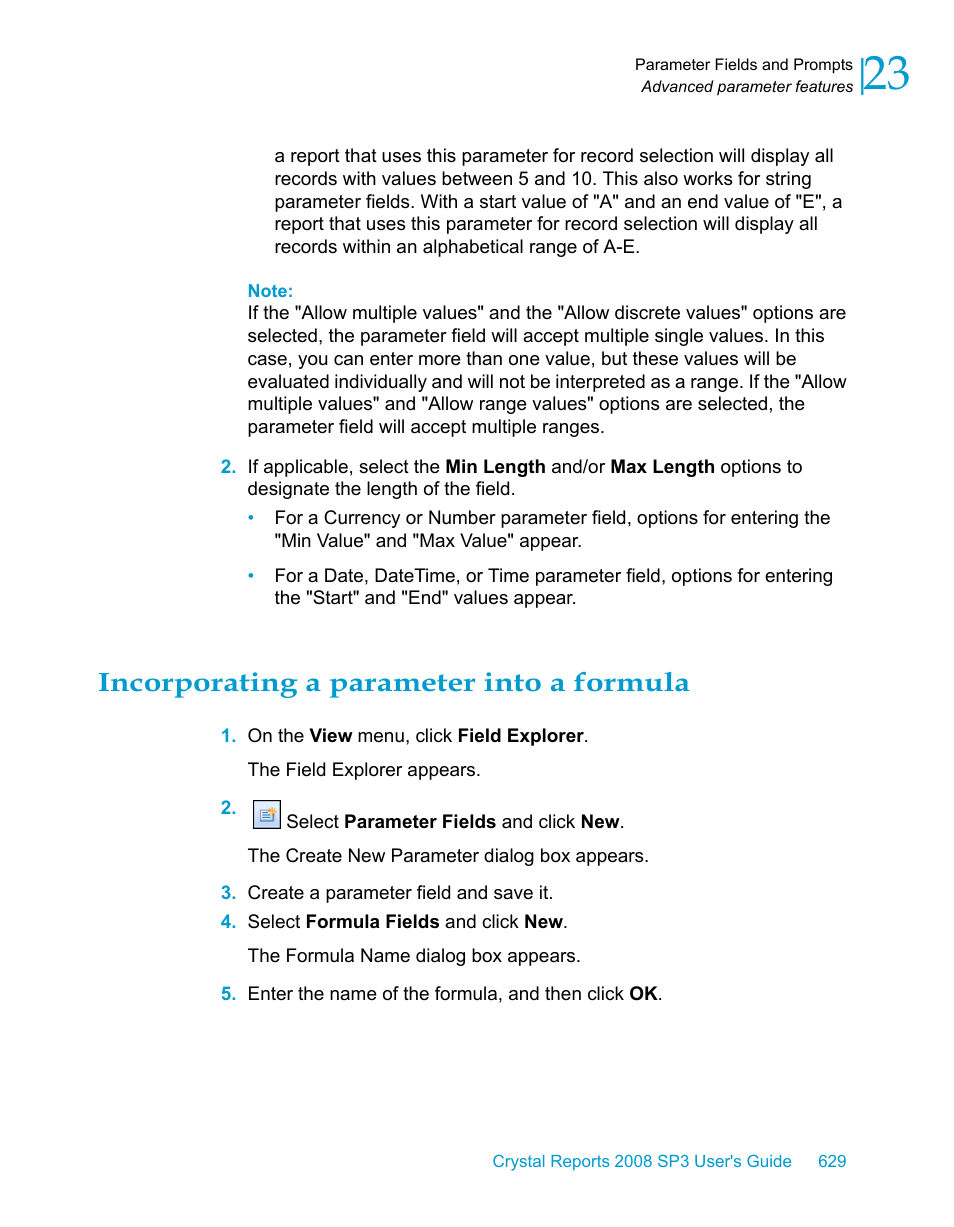 Incorporating a parameter into a formula | HP Intelligent Management Center Standard Software Platform User Manual | Page 629 / 814