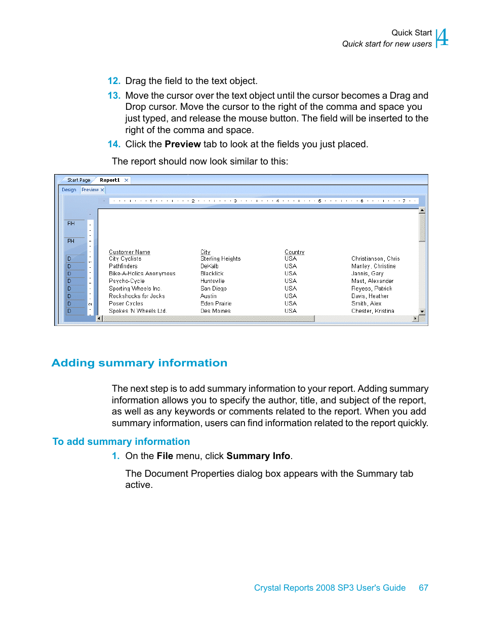 Adding summary information, To add summary information | HP Intelligent Management Center Standard Software Platform User Manual | Page 67 / 814