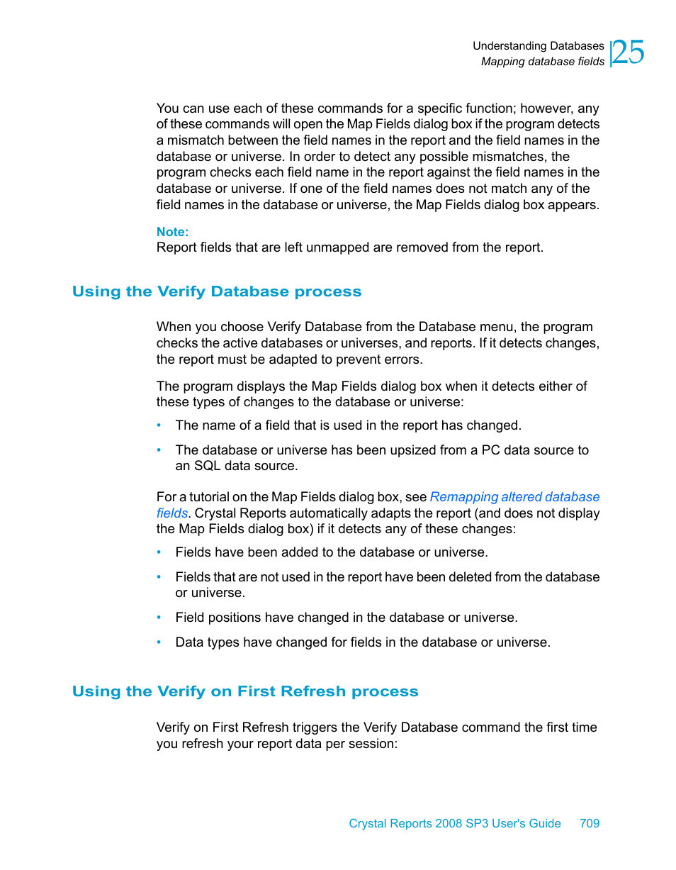 Using the verify database process, Using the verify on first refresh process | HP Intelligent Management Center Standard Software Platform User Manual | Page 709 / 814