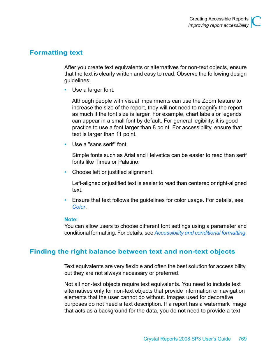 Formatting text | HP Intelligent Management Center Standard Software Platform User Manual | Page 769 / 814