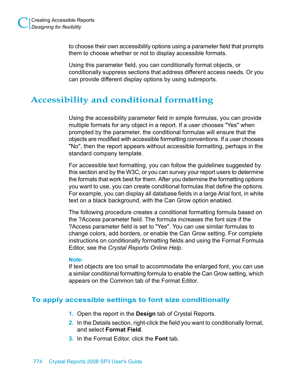 Accessibility and conditional formatting | HP Intelligent Management Center Standard Software Platform User Manual | Page 774 / 814