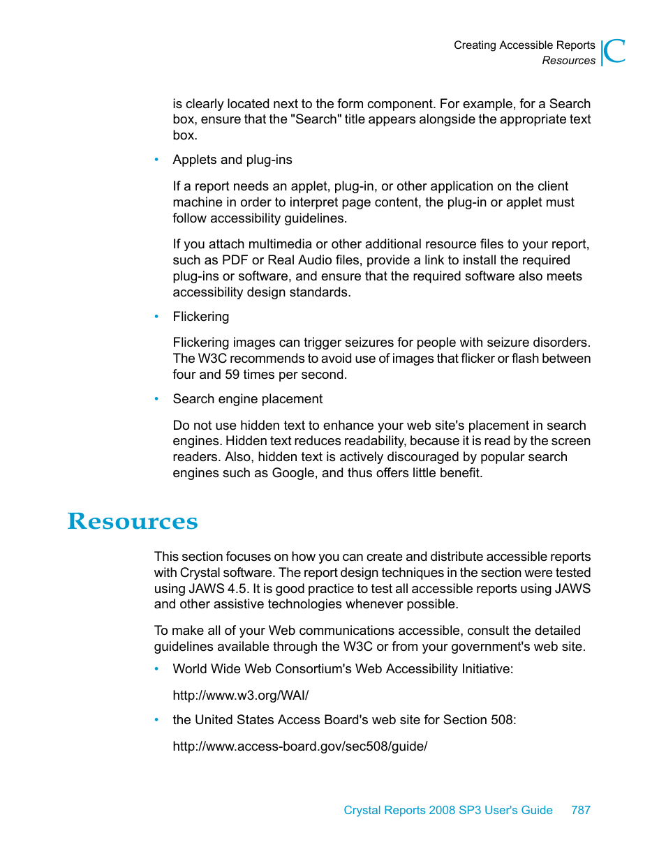 Resources, Sources | HP Intelligent Management Center Standard Software Platform User Manual | Page 787 / 814