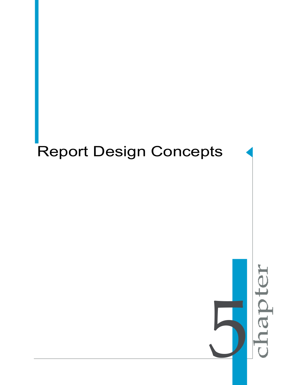 Report design concepts, Chapter 5 | HP Intelligent Management Center Standard Software Platform User Manual | Page 89 / 814