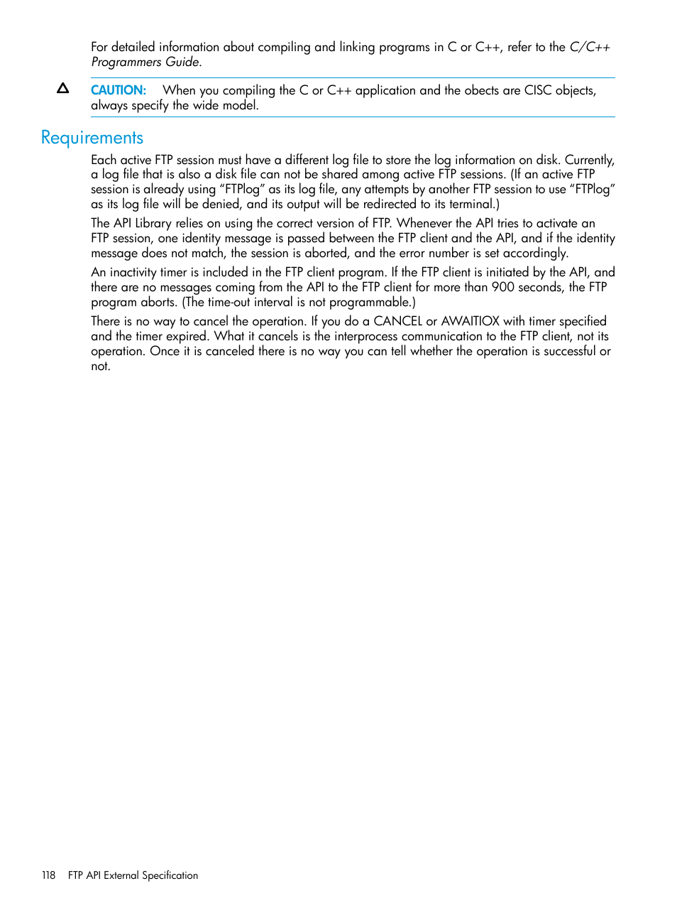 Requirements | HP Integrity NonStop H-Series User Manual | Page 118 / 200