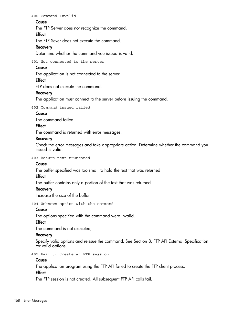 HP Integrity NonStop H-Series User Manual | Page 168 / 200