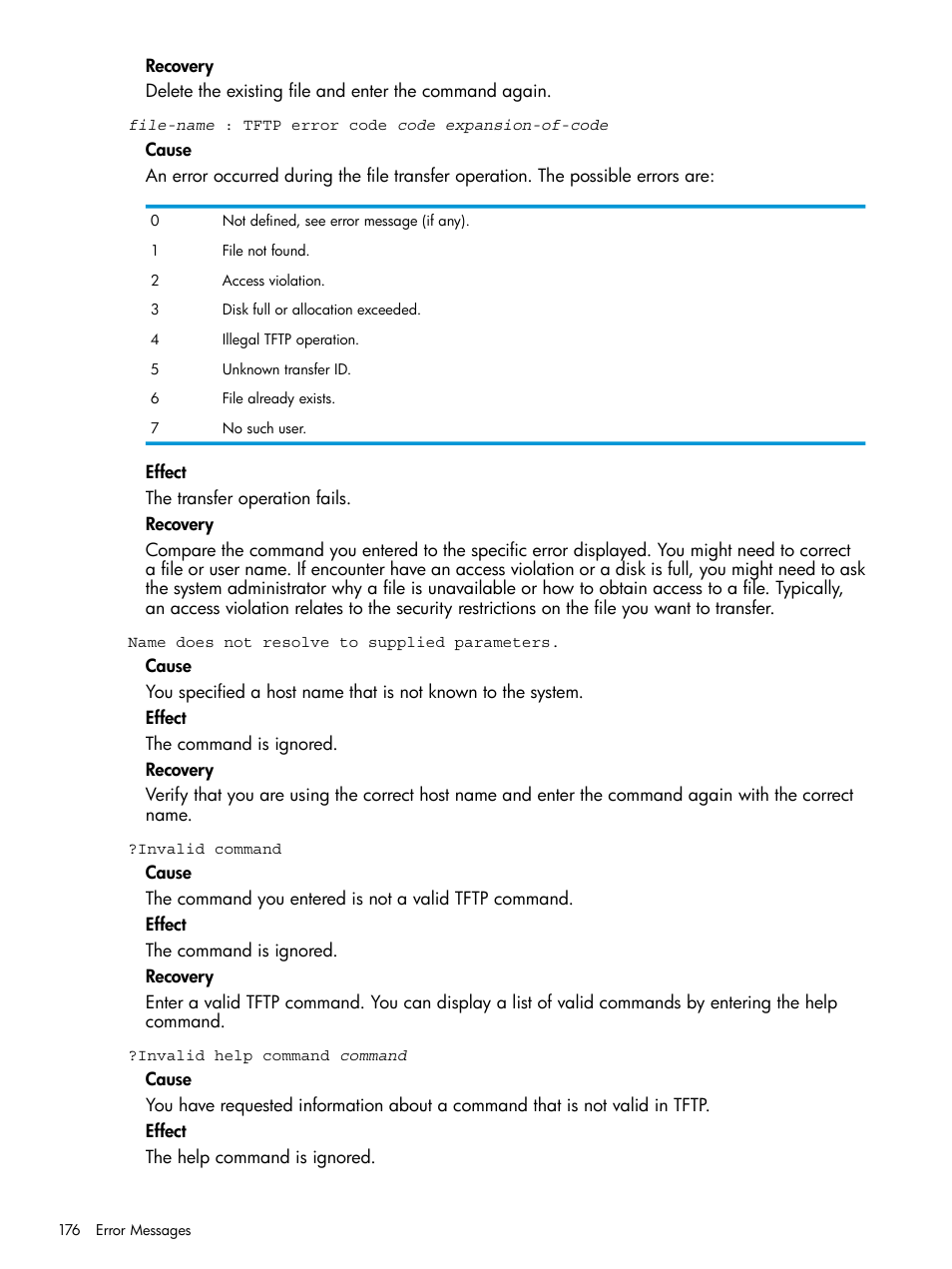 HP Integrity NonStop H-Series User Manual | Page 176 / 200