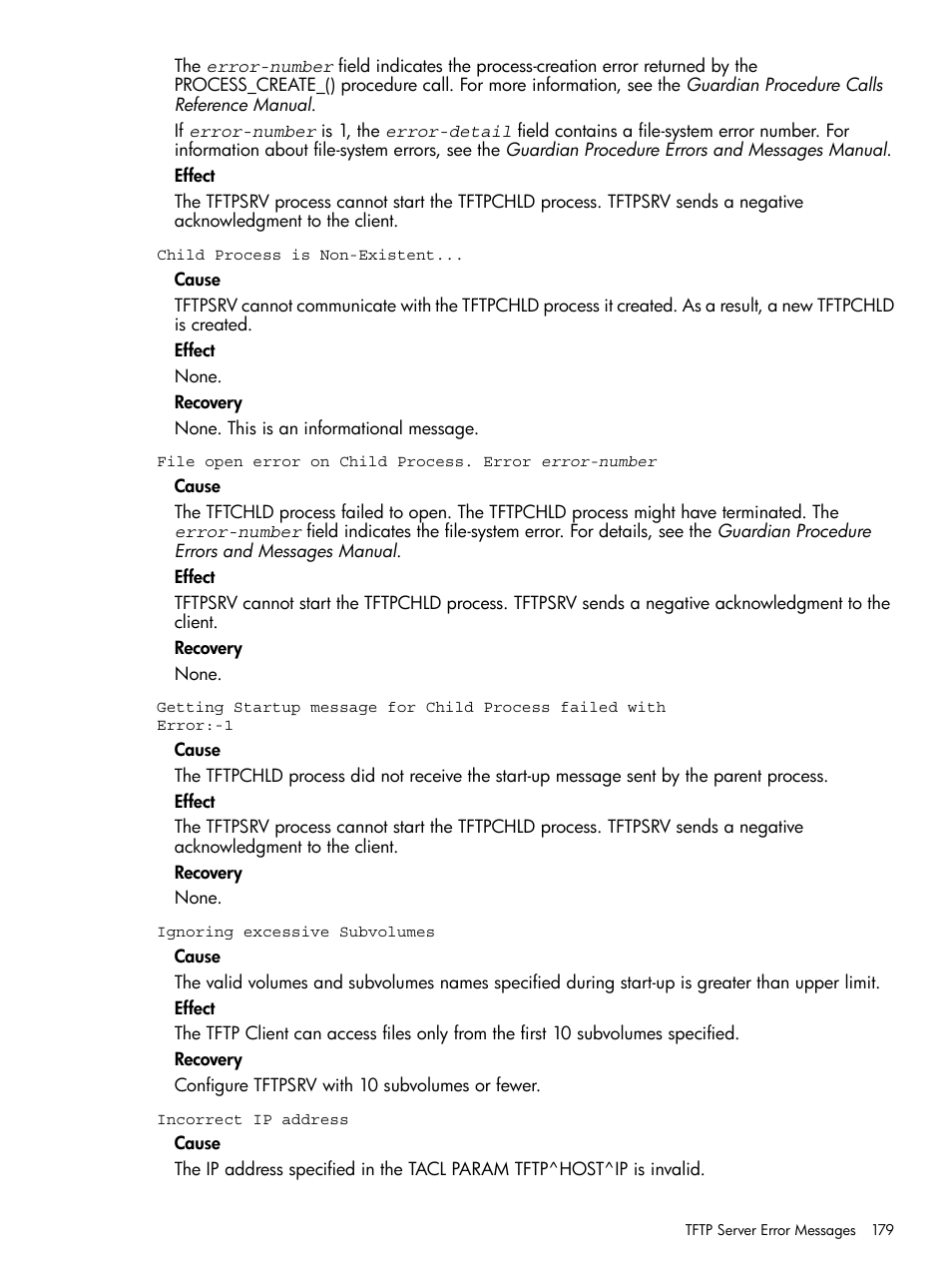 HP Integrity NonStop H-Series User Manual | Page 179 / 200