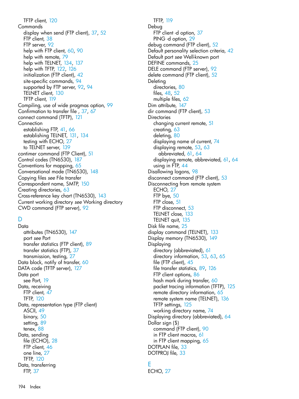HP Integrity NonStop H-Series User Manual | Page 194 / 200