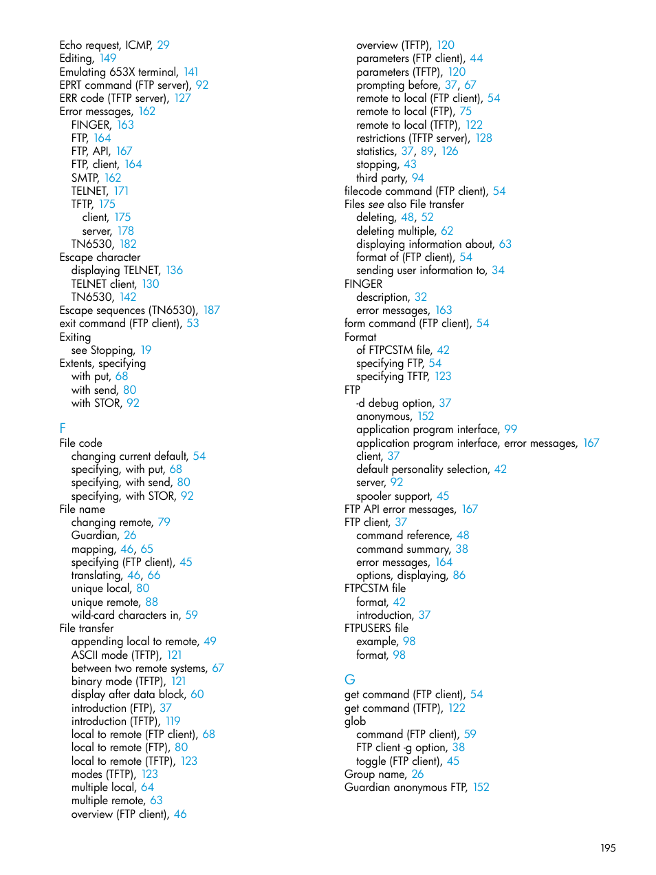 HP Integrity NonStop H-Series User Manual | Page 195 / 200