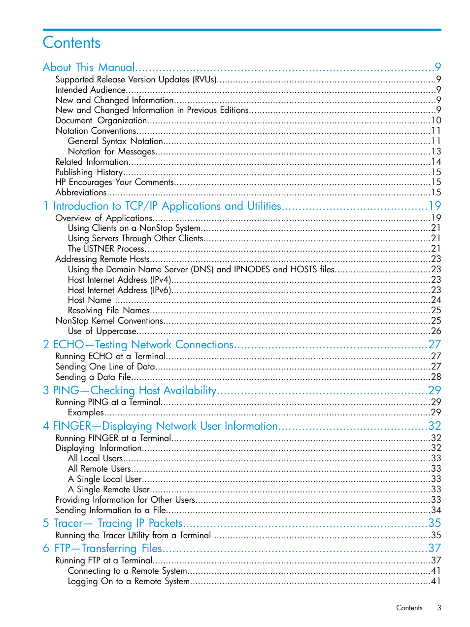HP Integrity NonStop H-Series User Manual | Page 3 / 200