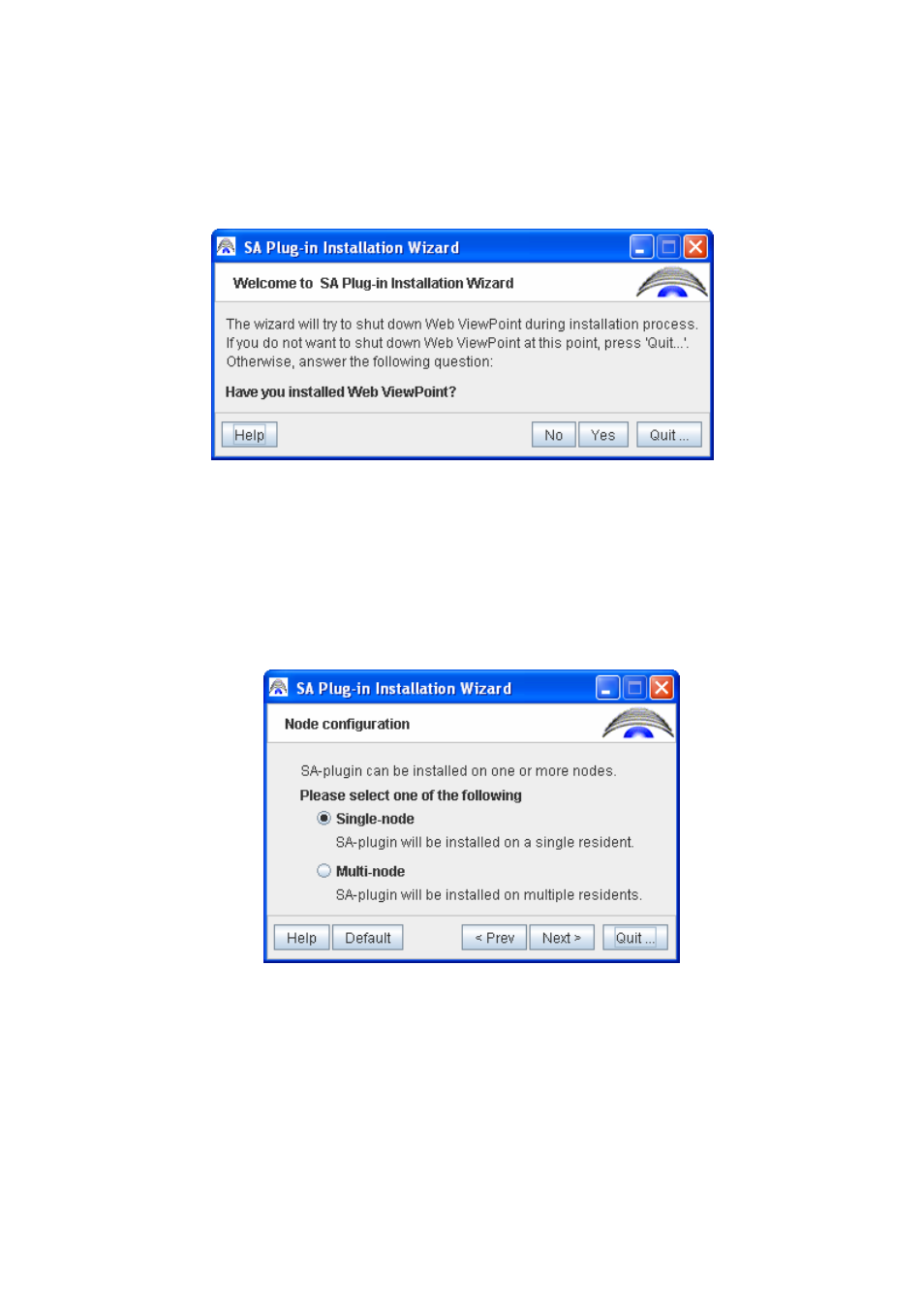 2-5-2 process, Figure 2-7 installer welcome screen, Figure 2-8 node configuration | HP Integrity NonStop H-Series User Manual | Page 21 / 114