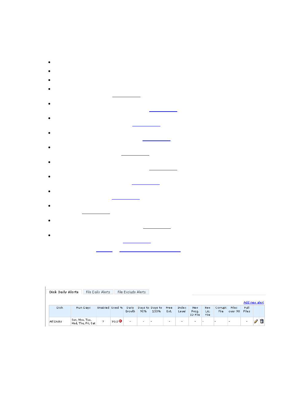 2-3-3 disk daily alerts, Figure 3-29 daily disk alert definitions | HP Integrity NonStop H-Series User Manual | Page 46 / 114