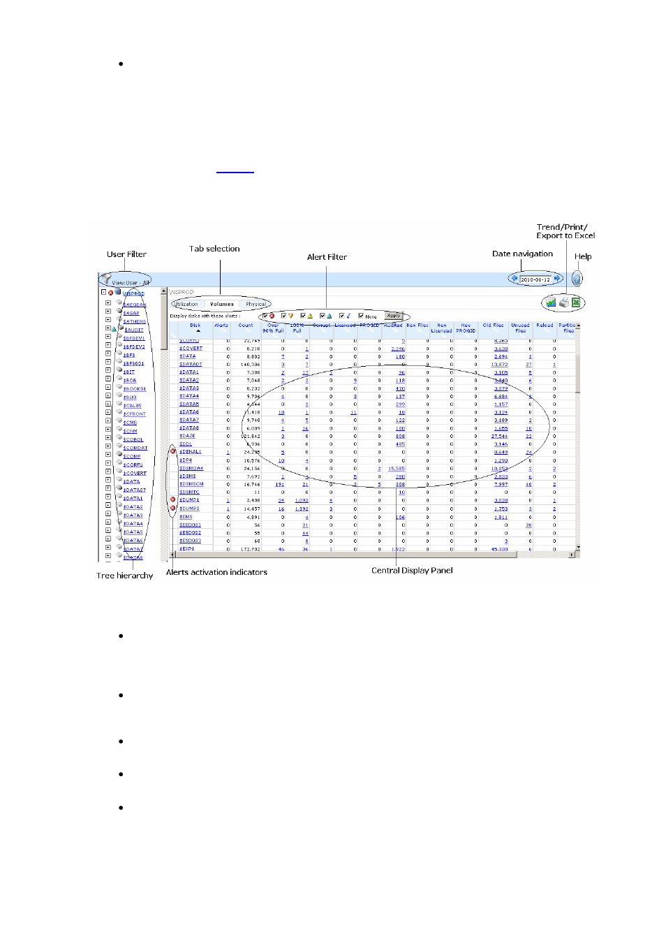 Figure 4-39 main screen components | HP Integrity NonStop H-Series User Manual | Page 56 / 114