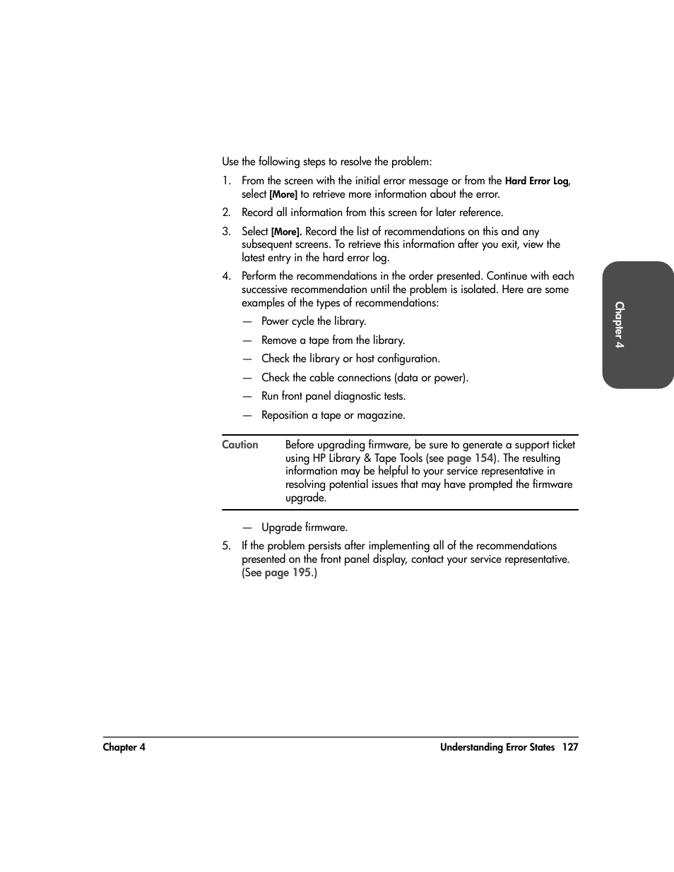 HP Surestore 10.100 Tape Library User Manual | Page 129 / 238