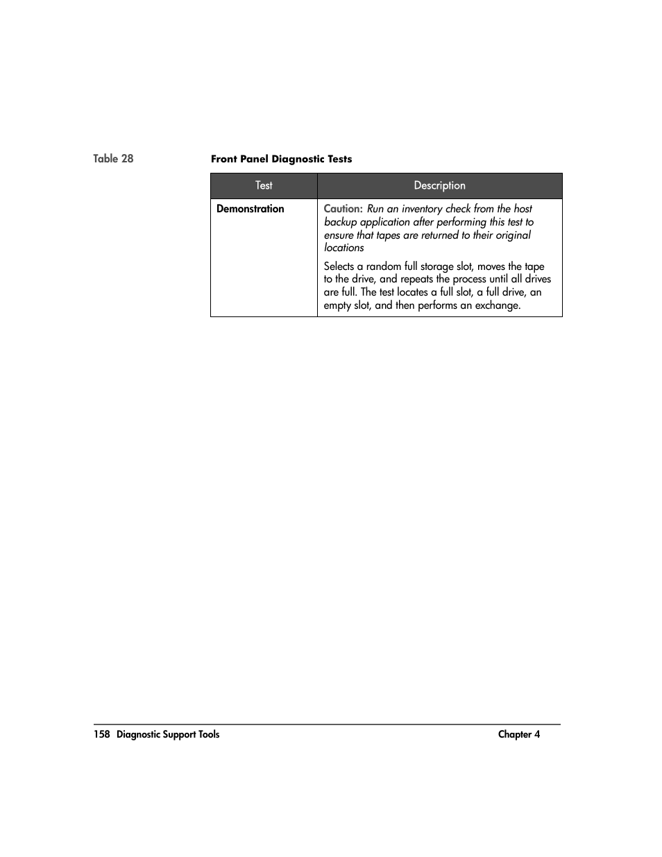 HP Surestore 10.100 Tape Library User Manual | Page 160 / 238