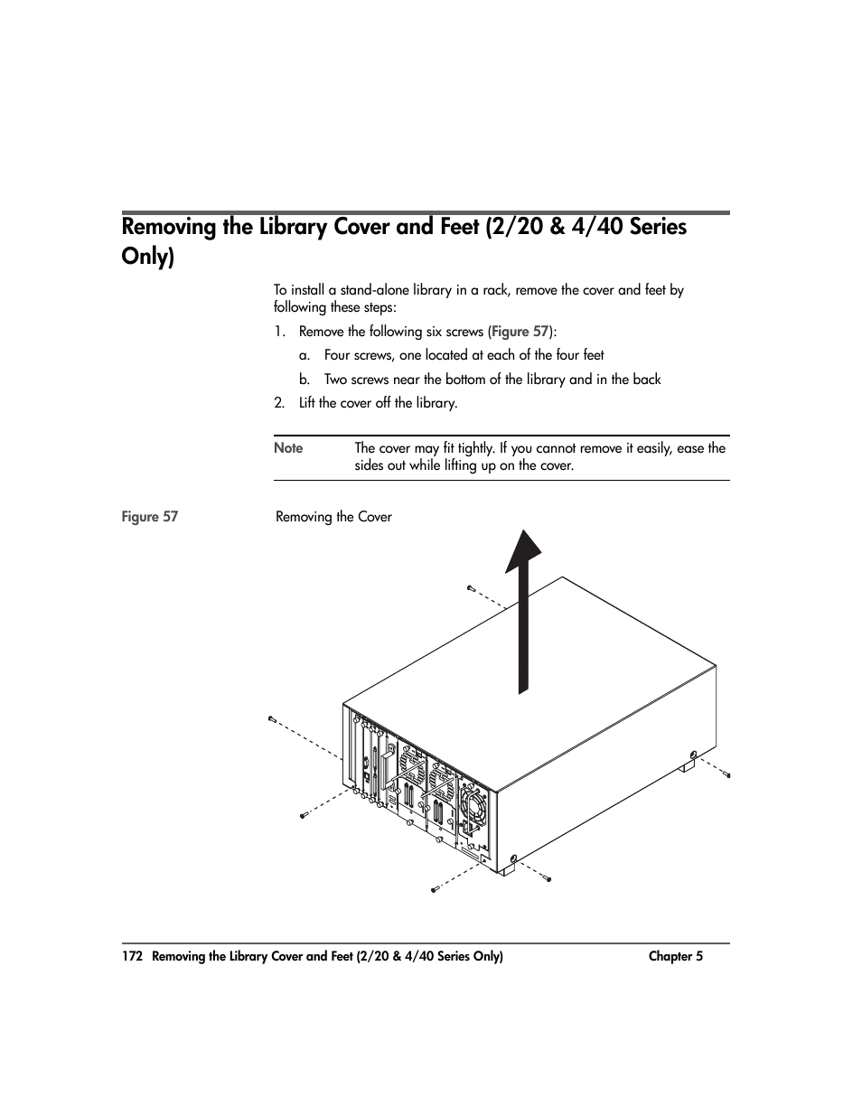 HP Surestore 10.100 Tape Library User Manual | Page 174 / 238