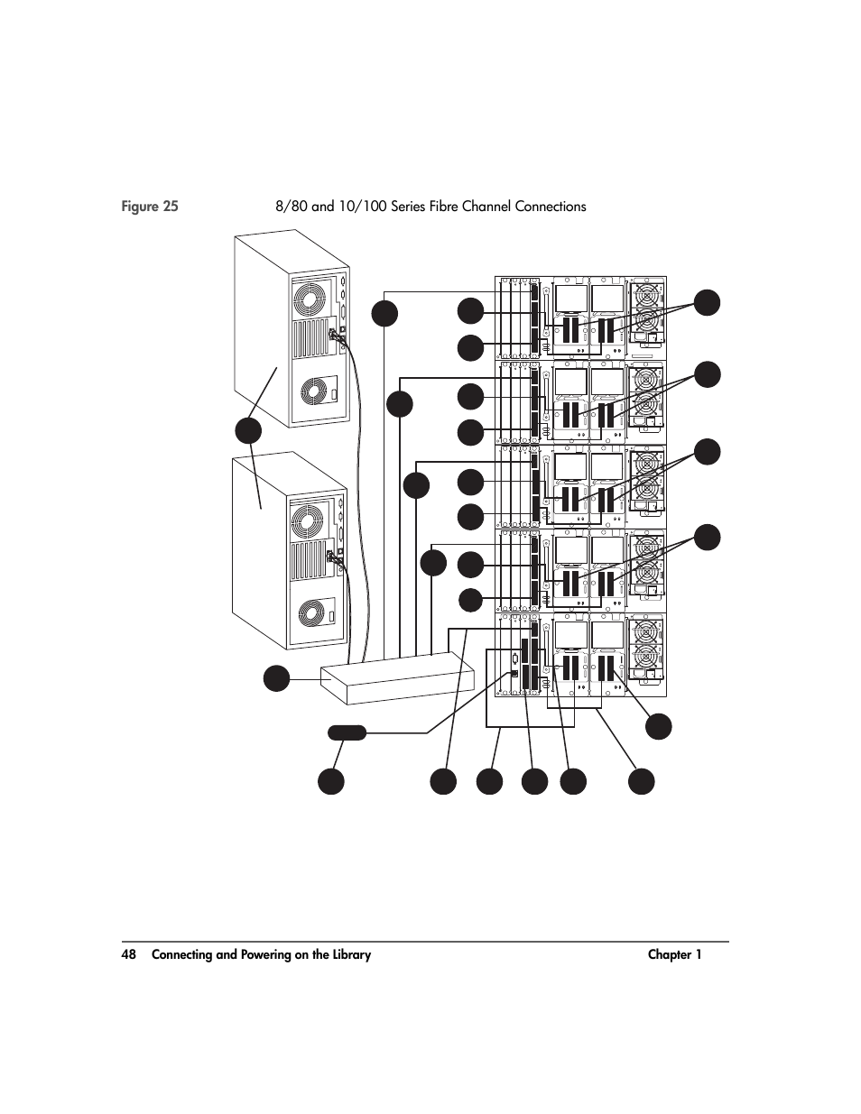 Figure 25 | HP Surestore 10.100 Tape Library User Manual | Page 50 / 238