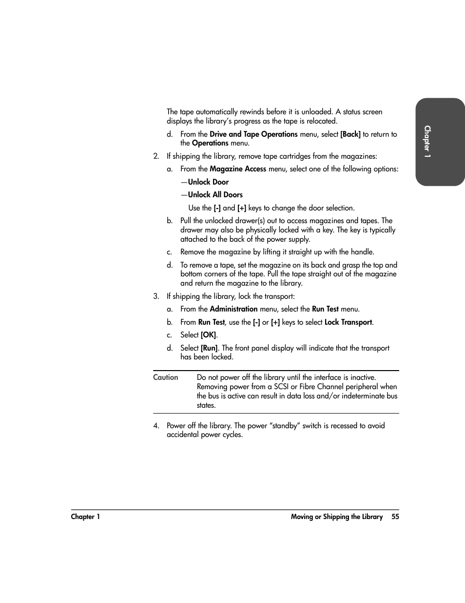 HP Surestore 10.100 Tape Library User Manual | Page 57 / 238