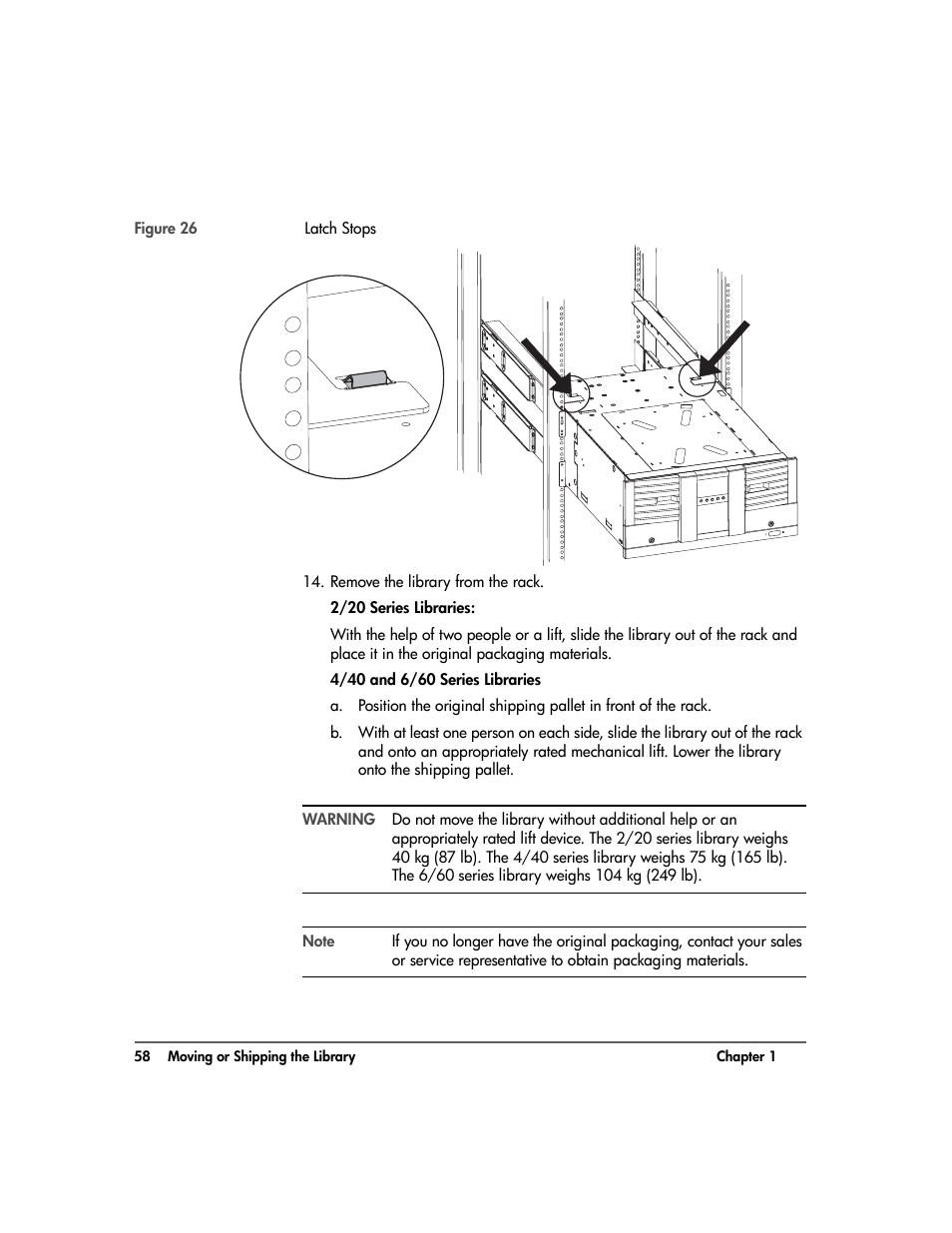 Figure 26 | HP Surestore 10.100 Tape Library User Manual | Page 60 / 238
