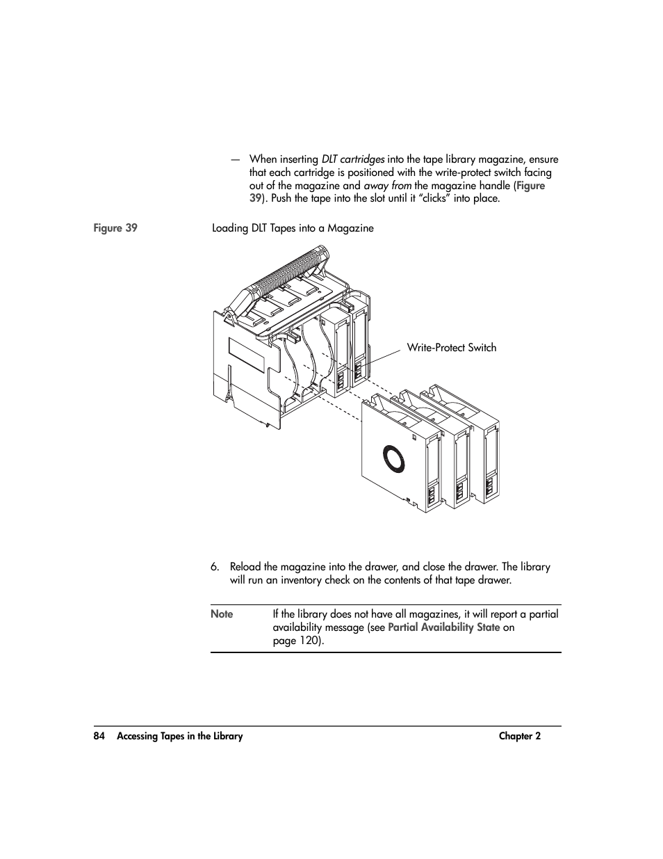 HP Surestore 10.100 Tape Library User Manual | Page 86 / 238