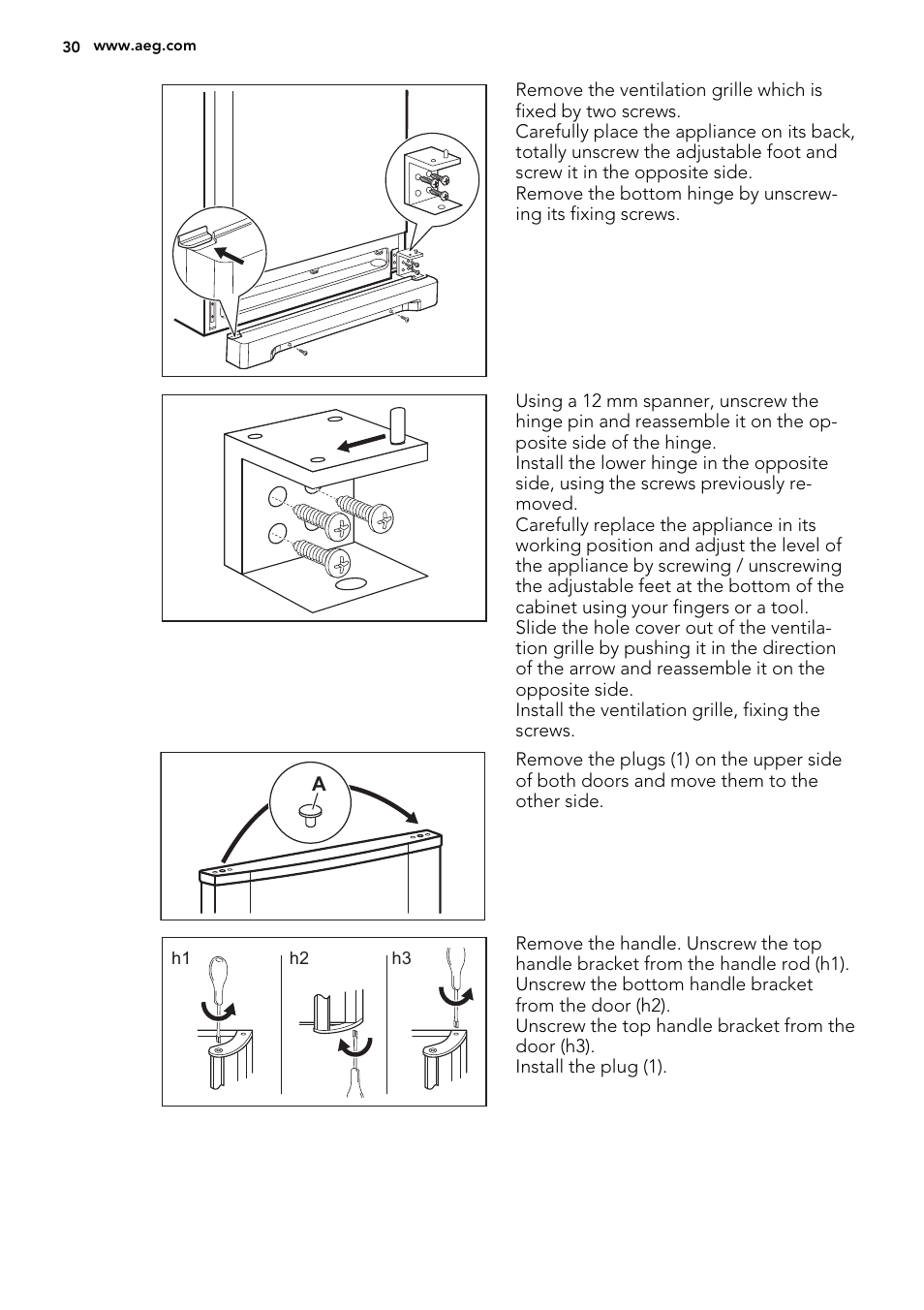 AEG S74300DSM0 User Manual | Page 30 / 72