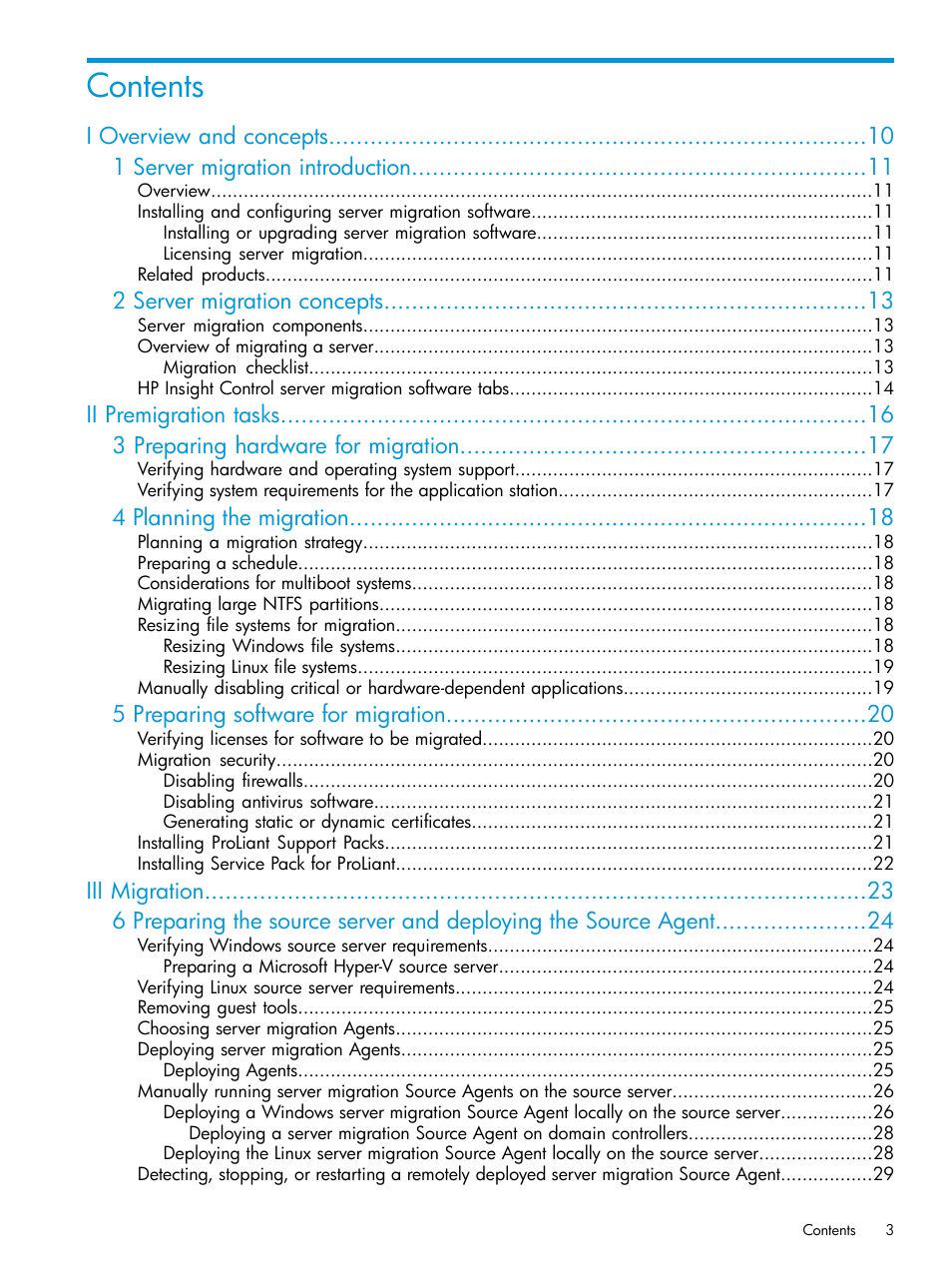 HP Insight Foundation Software for ProLiant User Manual | Page 3 / 87