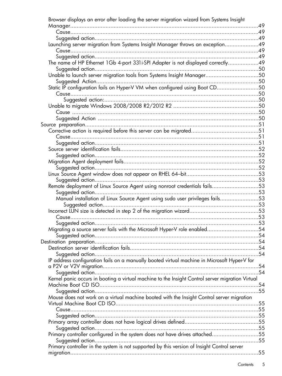 HP Insight Foundation Software for ProLiant User Manual | Page 5 / 87