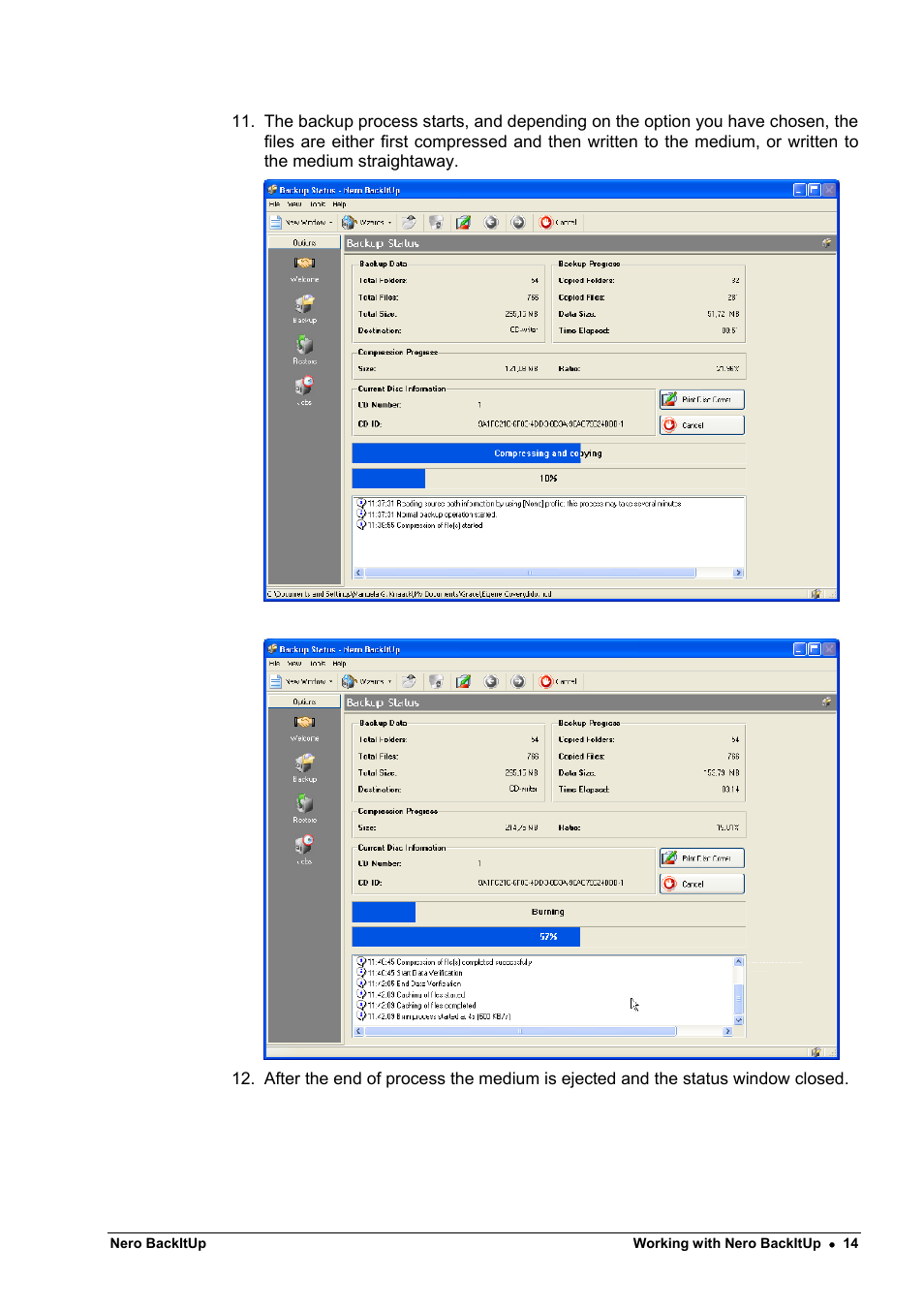 HP CD52 External CD-Writer Series User Manual | Page 14 / 26