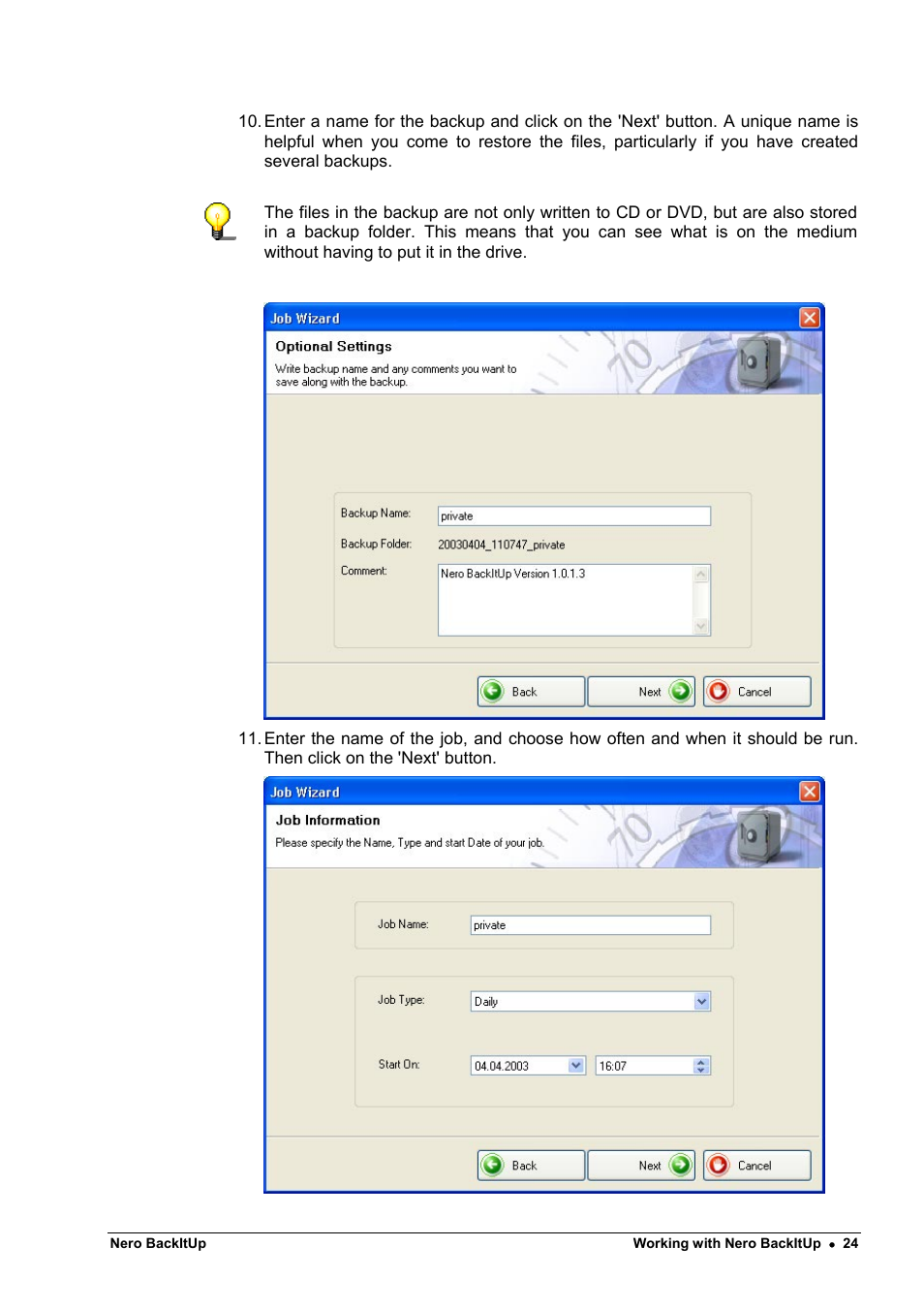 HP CD52 External CD-Writer Series User Manual | Page 24 / 26