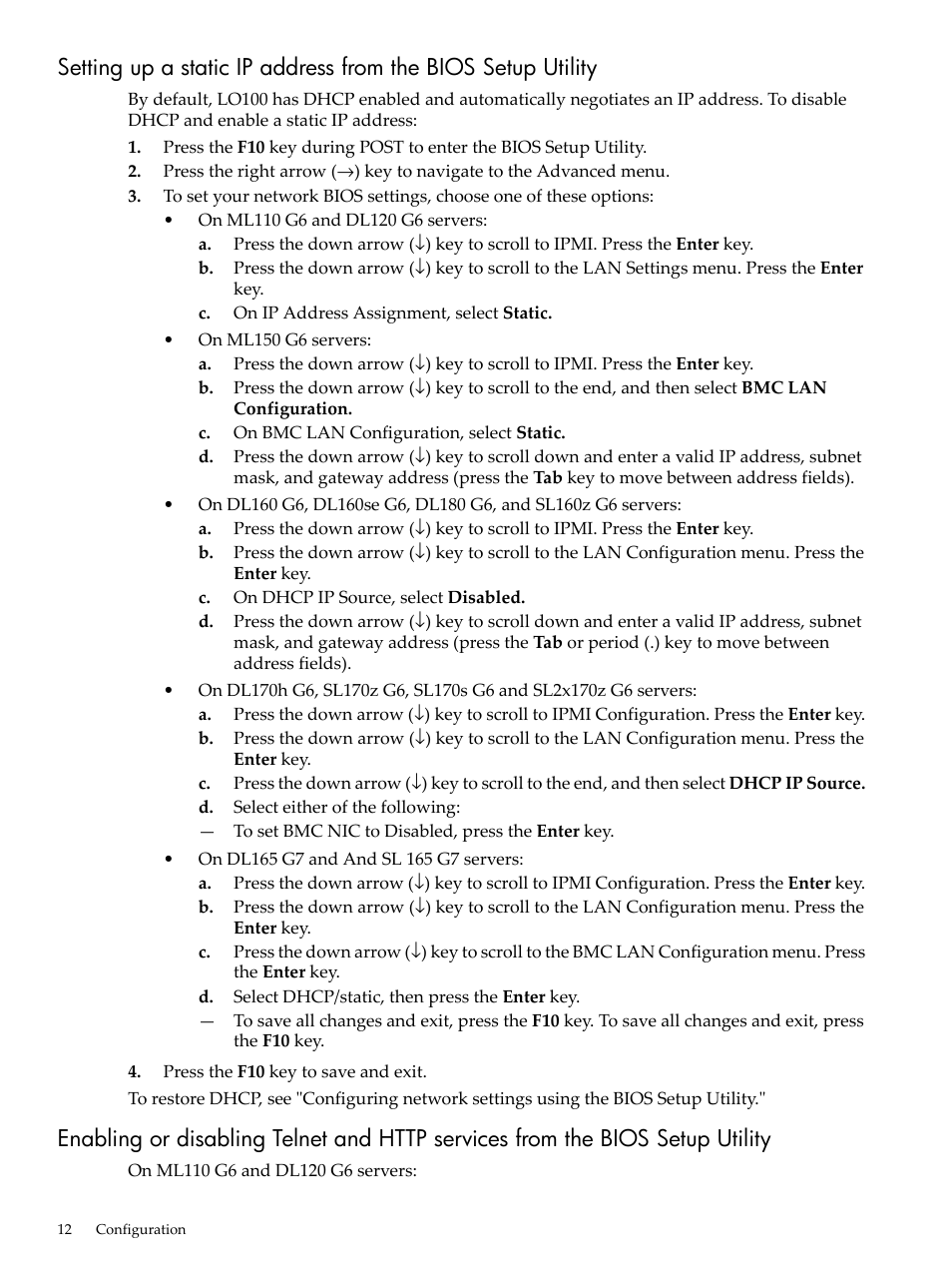 HP Lights-Out 100 Remote Management User Manual | Page 12 / 62