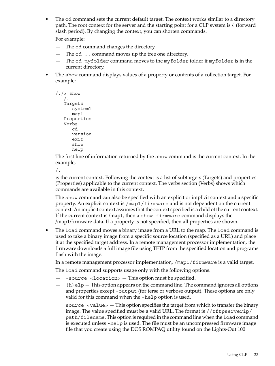 HP Lights-Out 100 Remote Management User Manual | Page 23 / 62