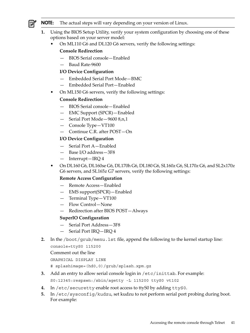 HP Lights-Out 100 Remote Management User Manual | Page 41 / 62