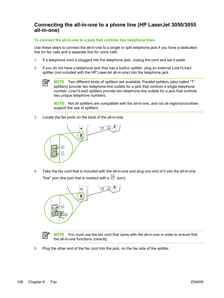 HP LaserJet 3055 User Manual | Page 126 / 430